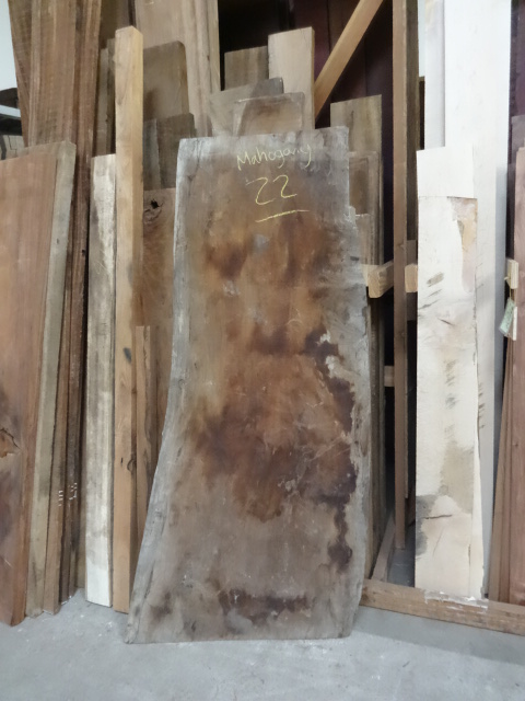 Honduran Mahogany Slab Buttress Tropical Exotic Hardwoods